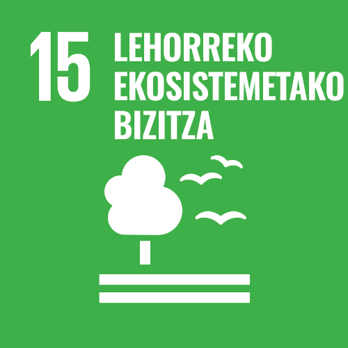 Helburua 15 - Lehorreko ekosistemetako bizitza