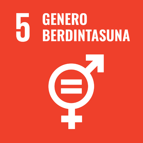 Helburua 5 - Genero berdintasuna